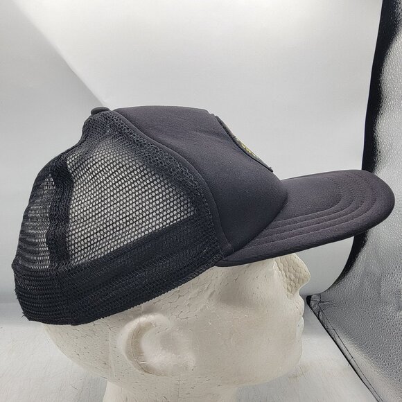 Vans 2017 US Open Of Surfing Huntington Beach Hat Black Snapback Mesh Trucker - Picture 4 of 9